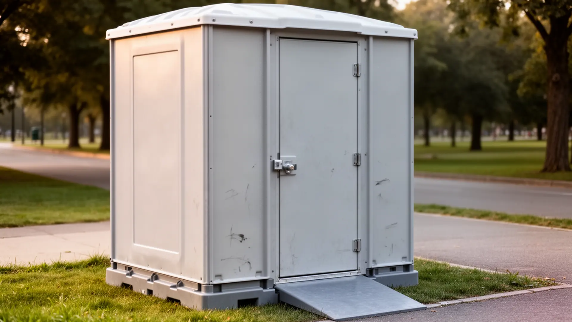 Clean porta potty unit from Slone & Perry Porta Potties in Atlanta, GA